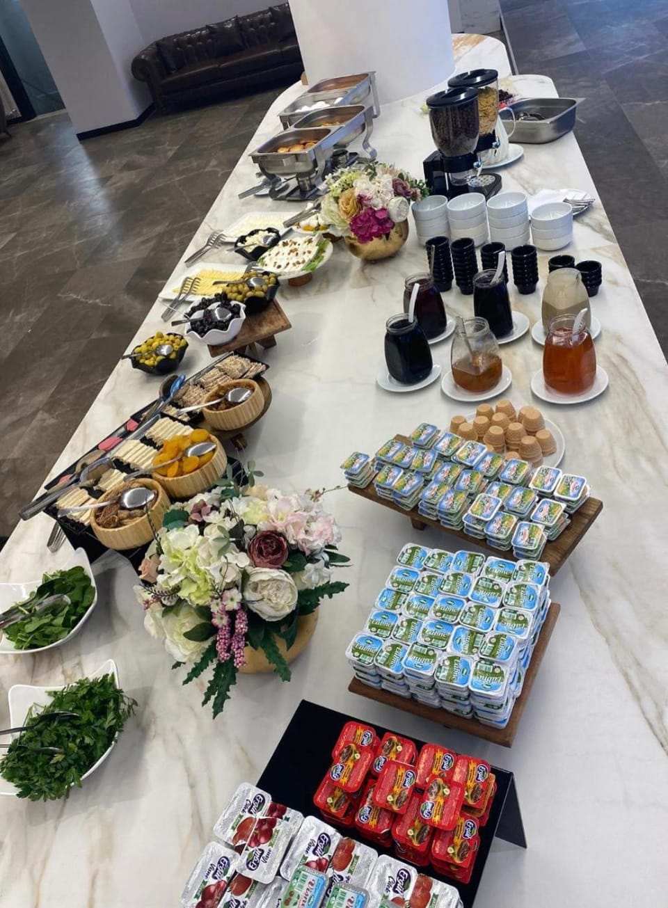 Buffet breakfast