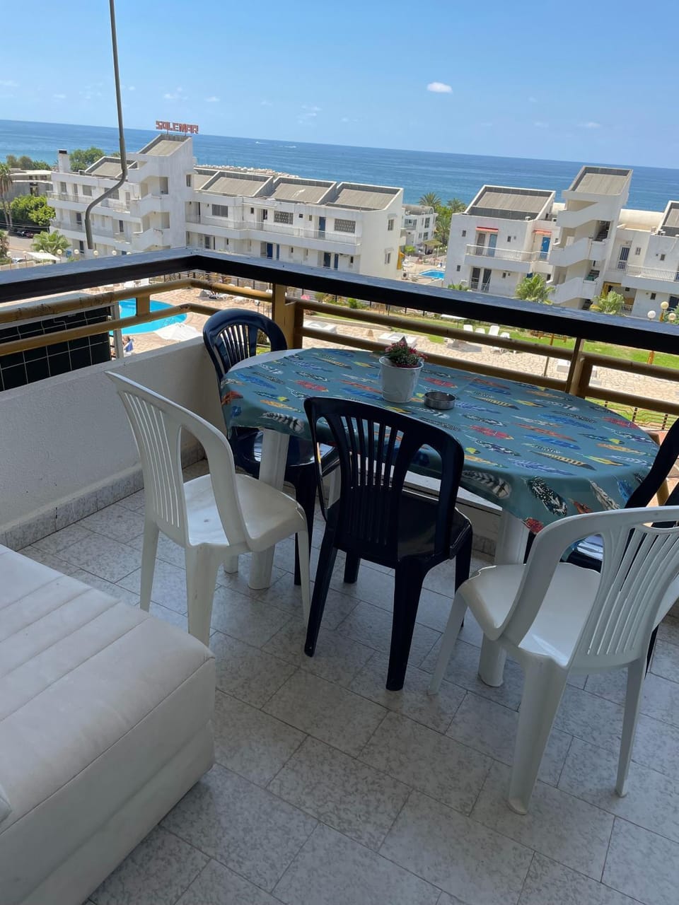 Patio, Neighbourhood, View (from property/room), Balcony/Terrace, Other, Swimming pool, furniture