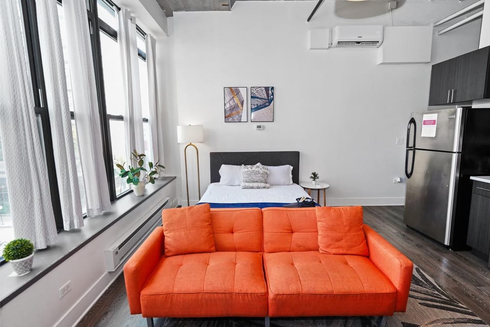 Perfect for Couple Studio South Loop Stay Near McCormick, Aquarium & Lake Michigan Apartment in South Loop