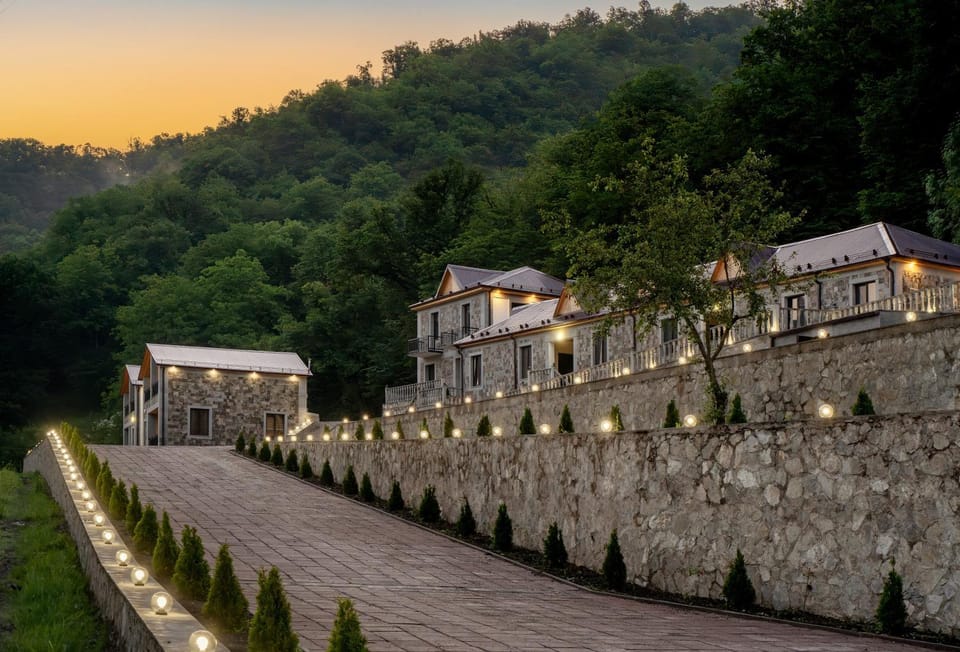 Property building, Natural landscape, Mountain view
