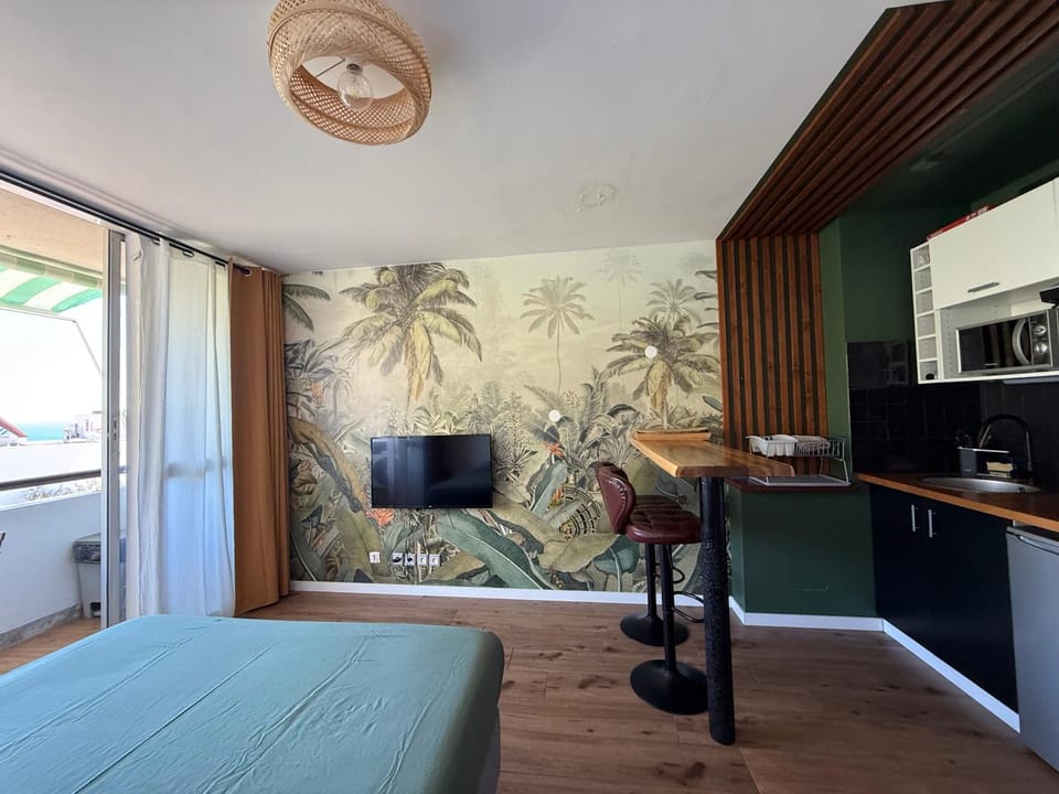 TV and multimedia, Kitchen or kitchenette, Photo of the whole room, stove