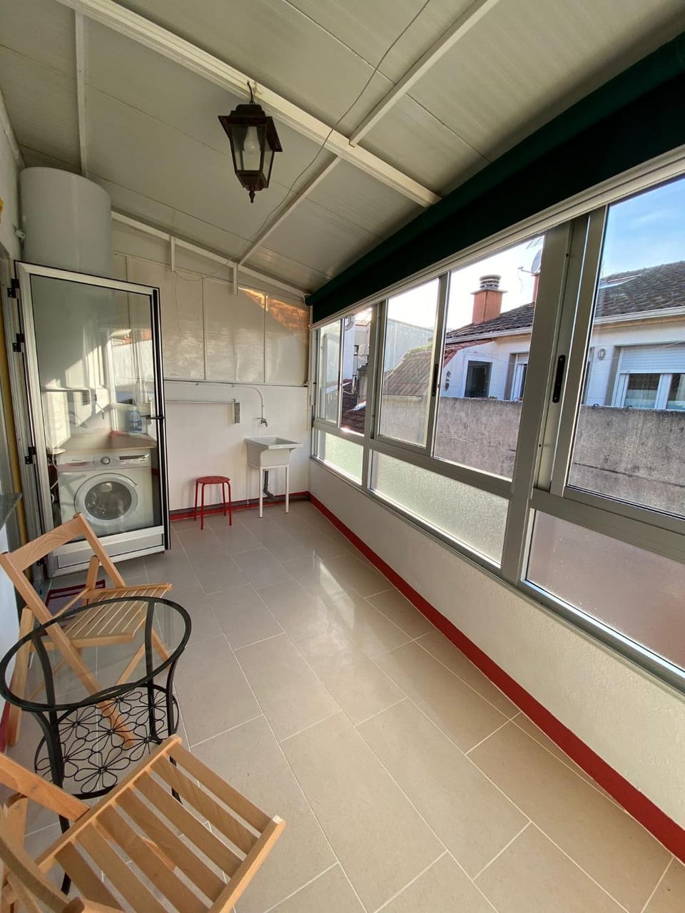 View (from property/room), Balcony/Terrace, washing machine