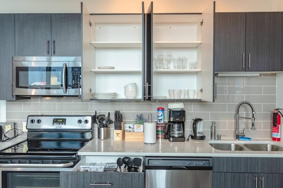 Luxury Studio Apartment with Optional Parking and Gym Access Near McCormick Place, Chinatown and Soldier Field Apartment in South Loop