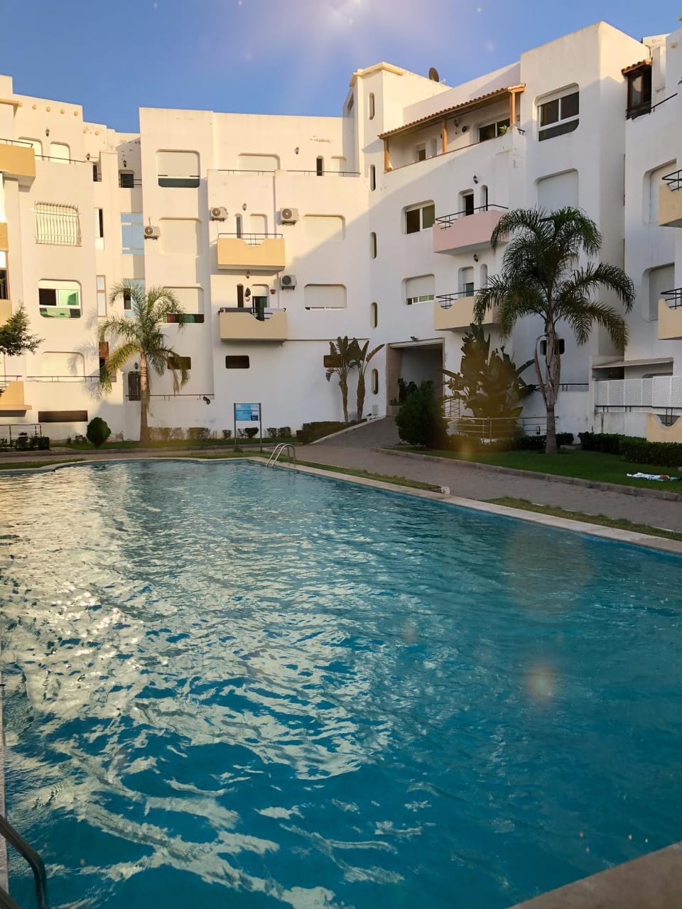 Property building, Pool view, Swimming pool