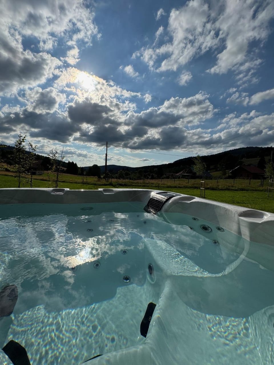 Natural landscape, Hot Tub, Mountain view