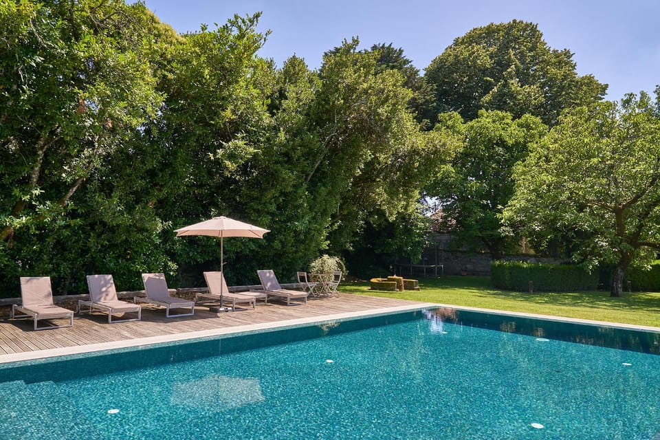 Garden, Swimming pool, sunbed