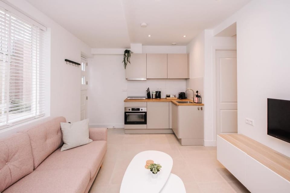 Kitchen or kitchenette, Living room, Photo of the whole room, oven