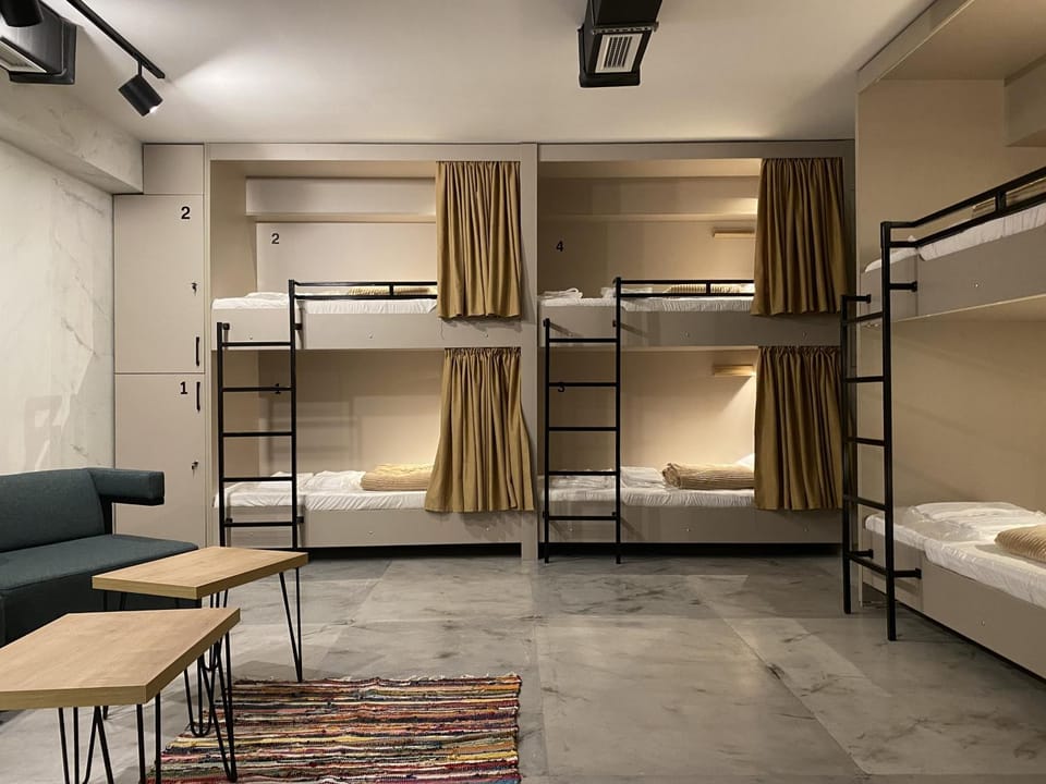 Bed, Seating area, bunk bed