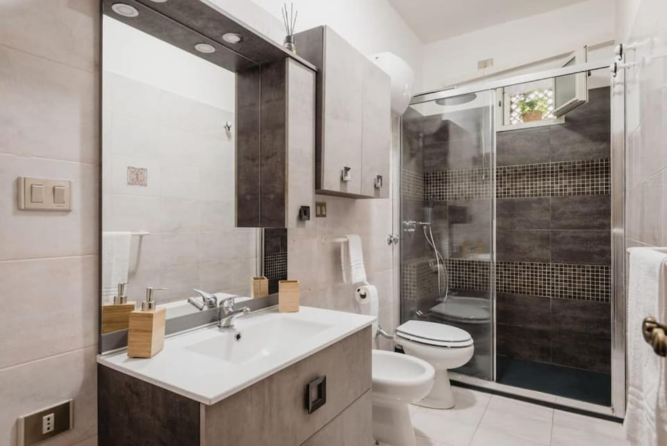 Shower, Toilet, Bathroom, bidet, towels