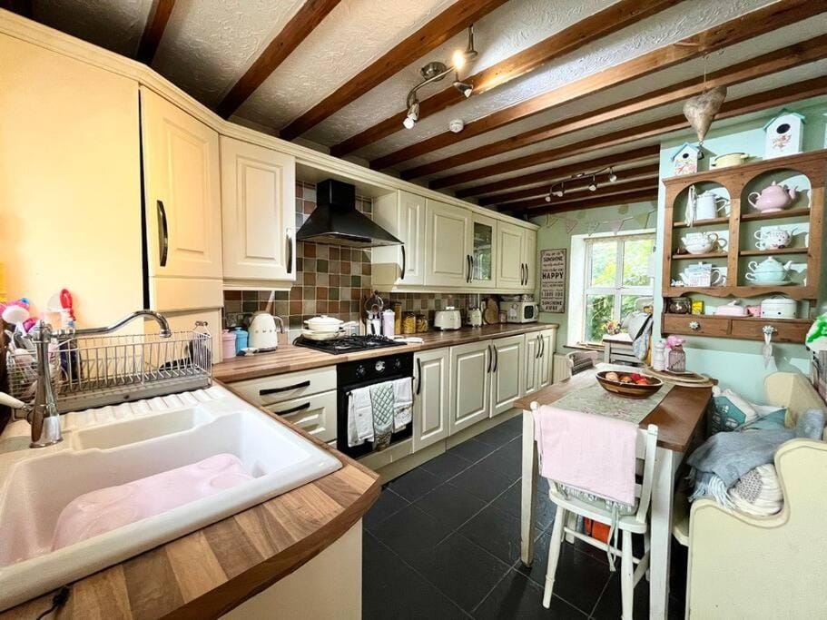 Coffee/tea facilities, Kitchen or kitchenette, Photo of the whole room, Dining area, minibar, pet friendly, stove, toaster