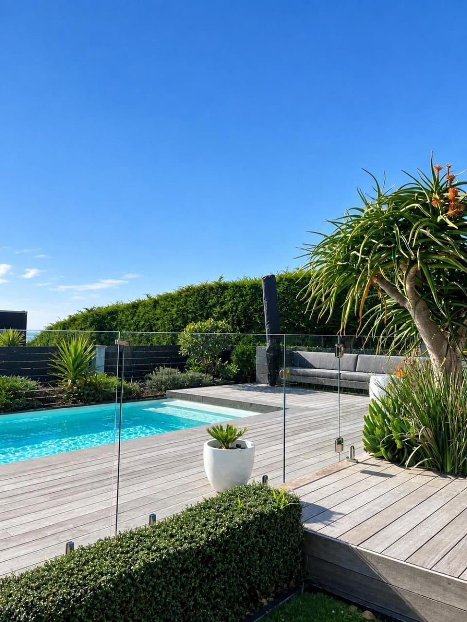 Sumner, Christchurch Lush 2 Bdrm Ground Level Apt with Private Pool located on Scarborough Hill House in Christchurch