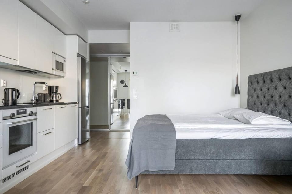 Scandinavian modern central studio Apartment in Turku