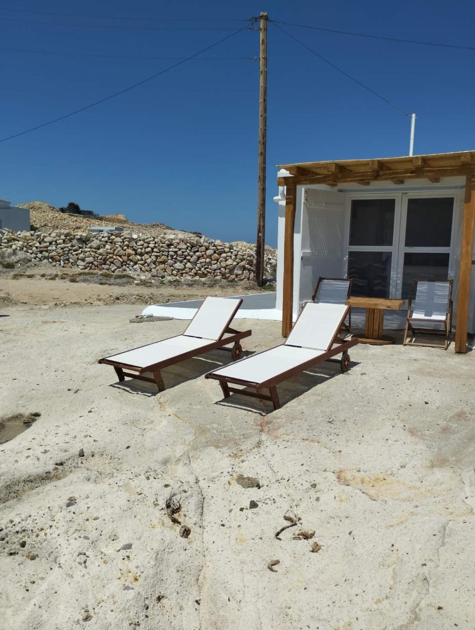 Property building, sunbed
