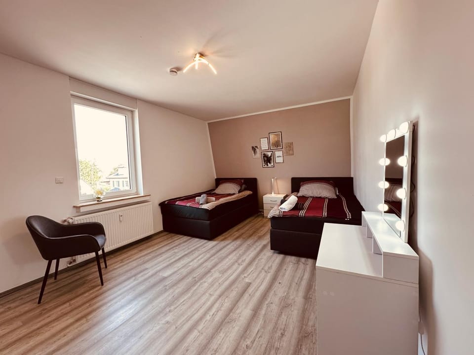 Bed, Photo of the whole room, Bedroom, towels, wardrobe