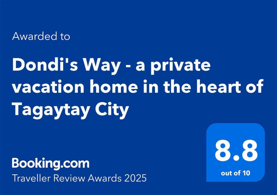 Dondi's Way - a private vacation home in the heart of Tagaytay City House in Tagaytay