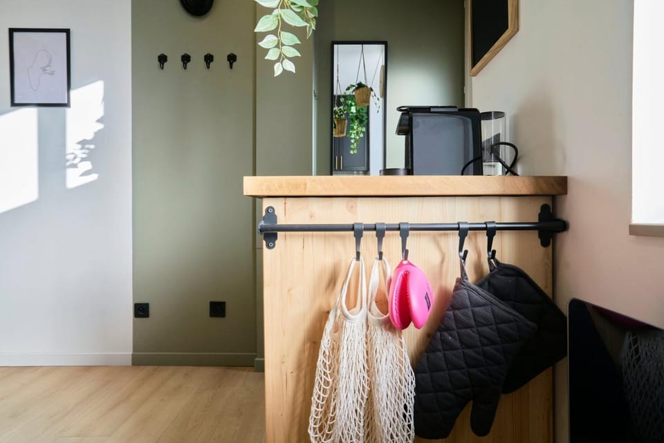 Two bedroom house with courtyard, quiet Bed and Breakfast in Lille