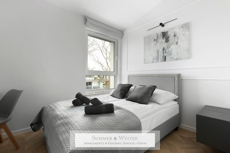 SummerWinter - 4 stars, Luxury Butterfly & Bike & Golf Apartments, Orłowo, parking Apartment in Pomeranian Voivodeship