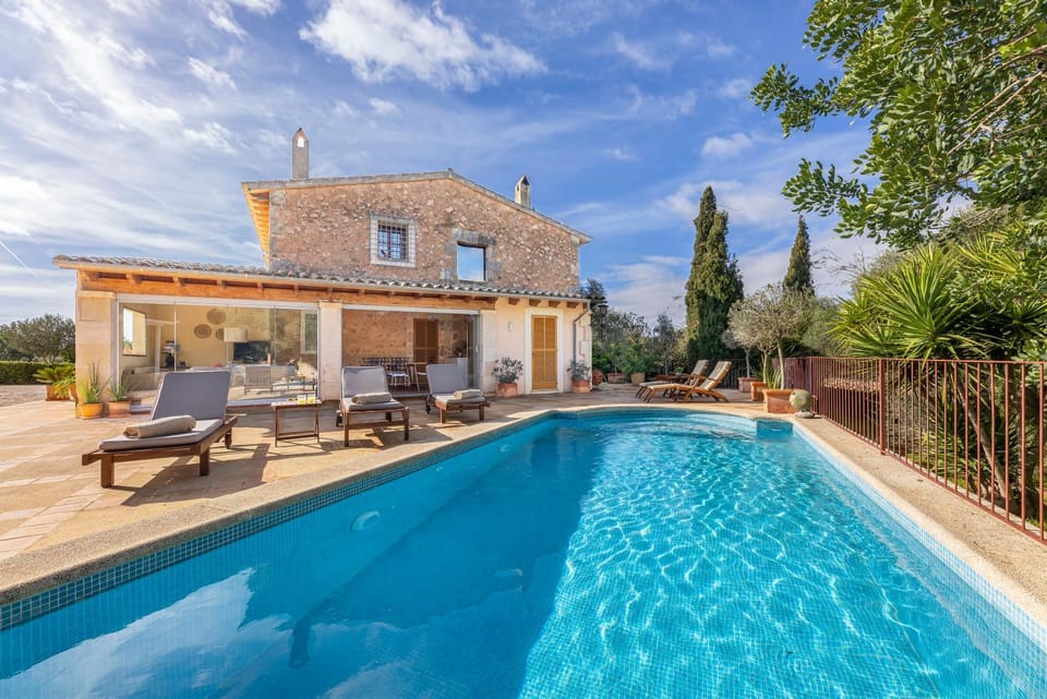 Property building, Living room, Swimming pool