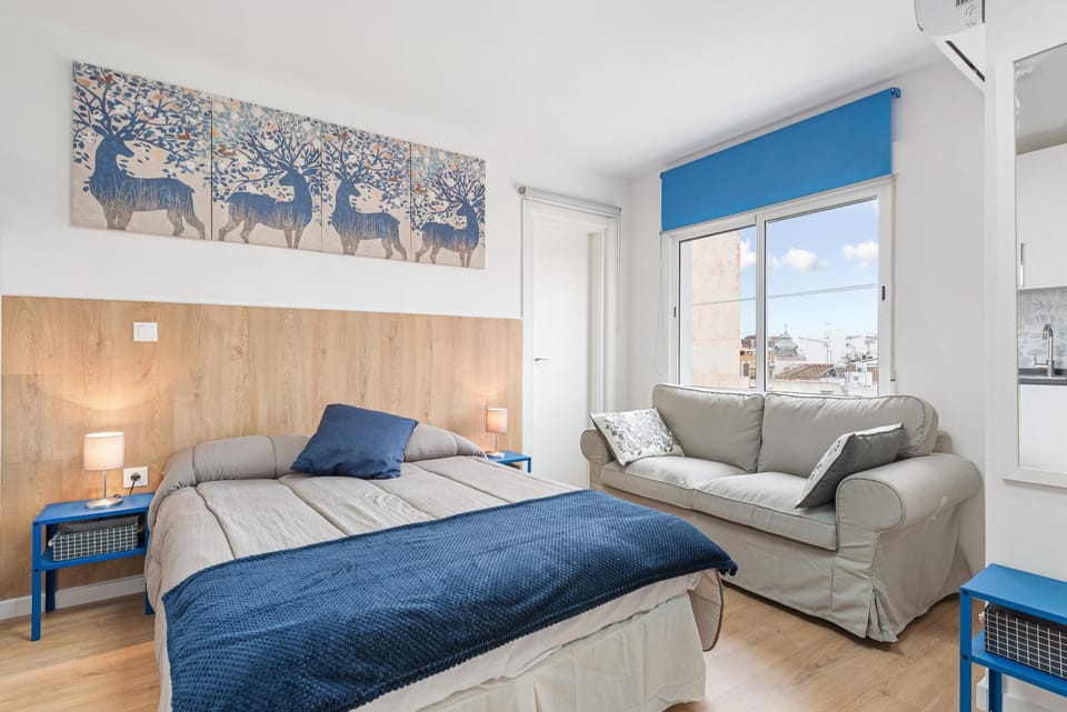 Living room, Bedroom