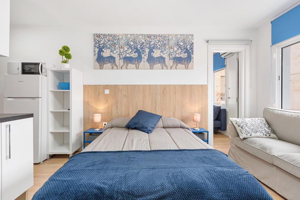 Living room, Bedroom