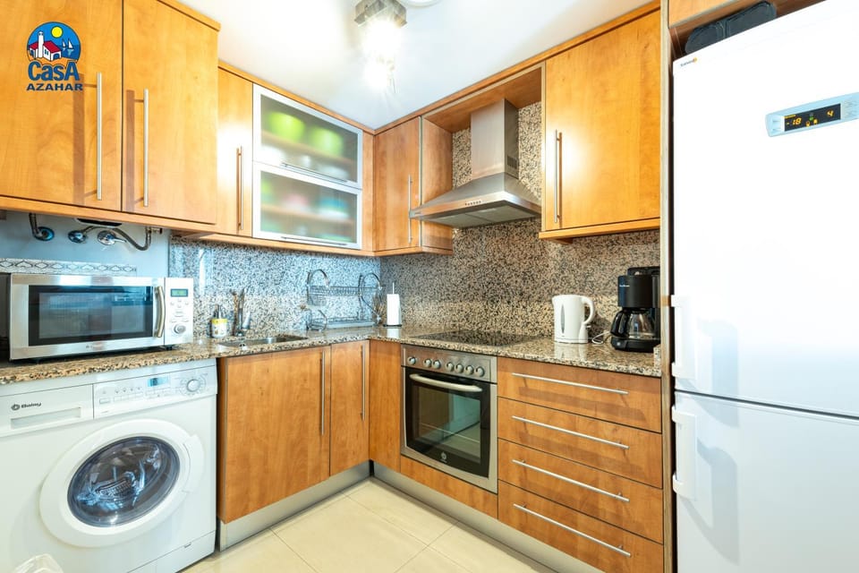 oven, washing machine, kitchen