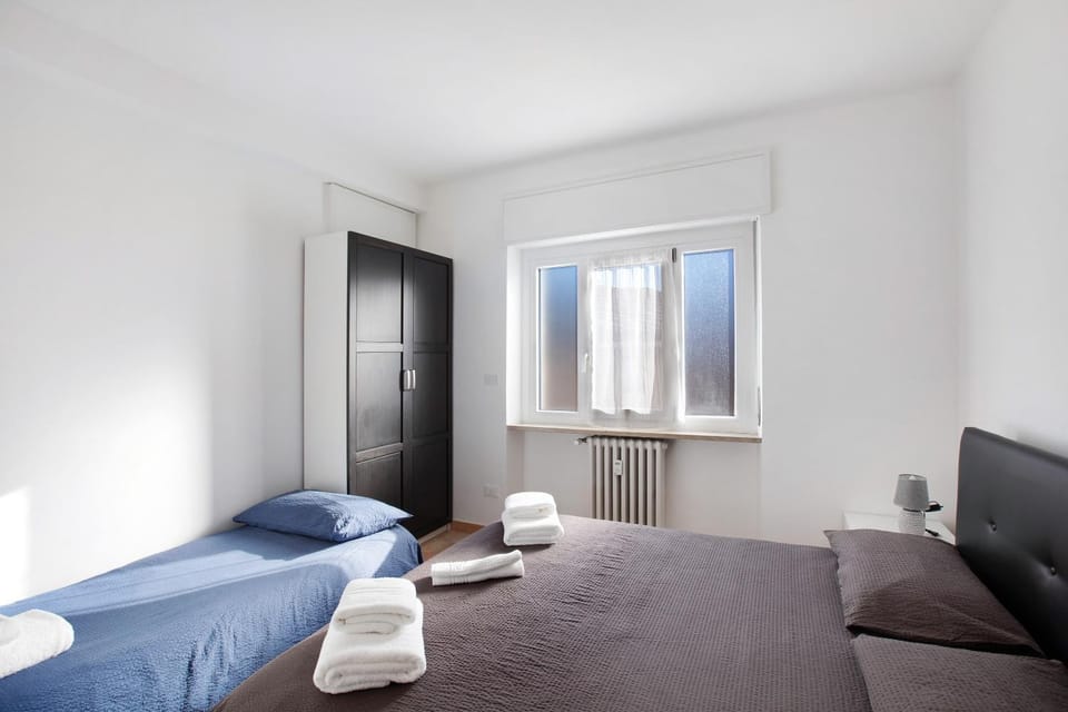 Property building, Living room, Bedroom