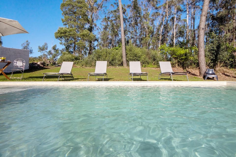 Property building, Living room, Swimming pool