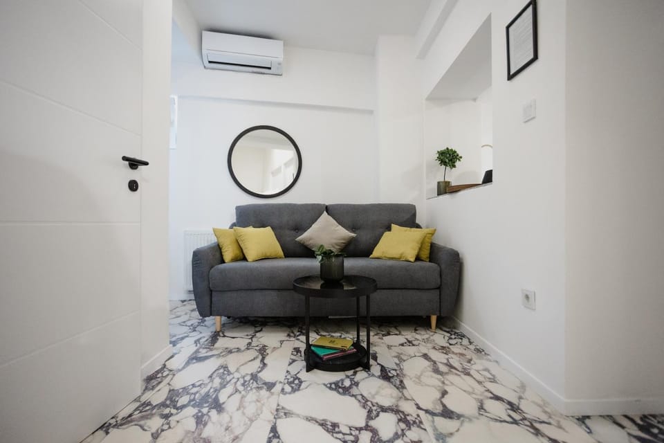 Living room, air conditioner
