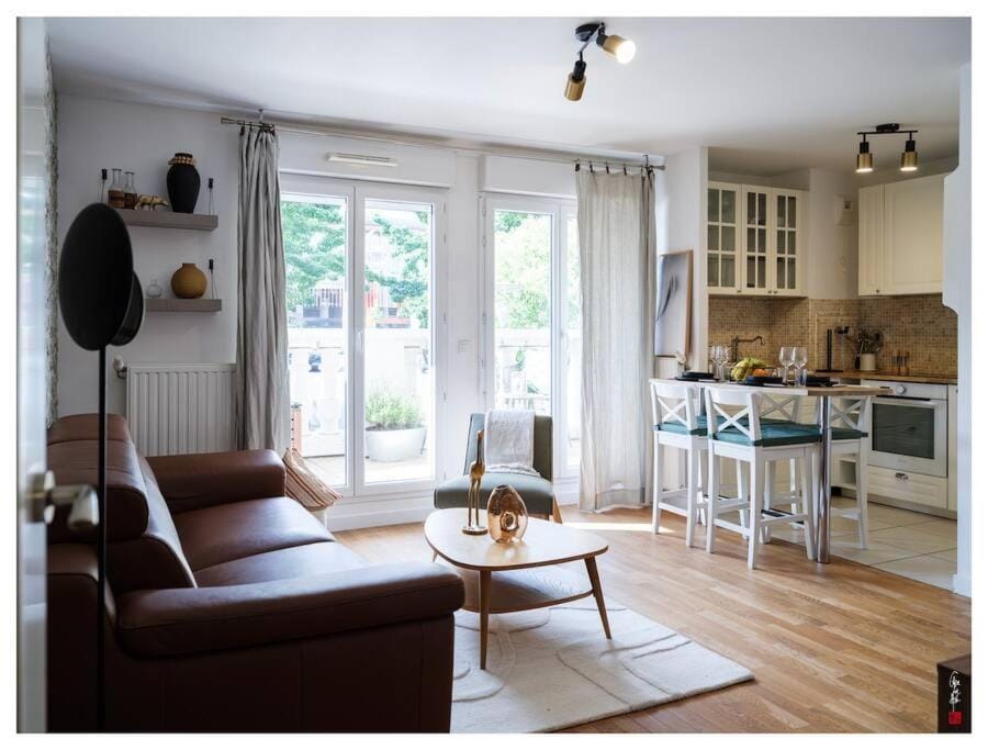 Magnifique F3 Classé 3 Étoiles à 20 min de Paris & Disney Apartment in Noisy-le-Grand