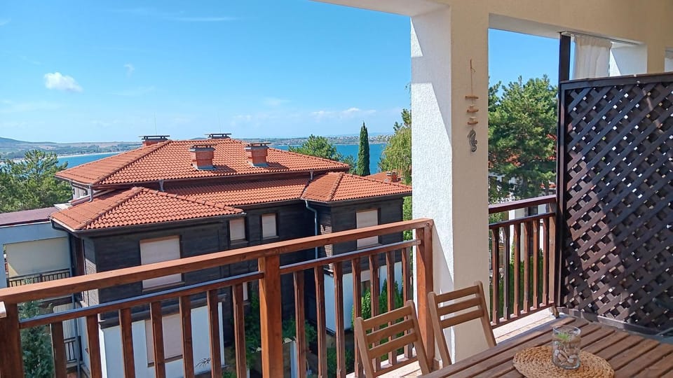 Day, Natural landscape, View (from property/room), Balcony/Terrace, Sea view