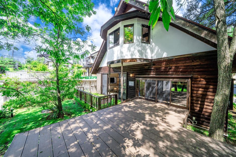 Property building, Garden, Garden view
