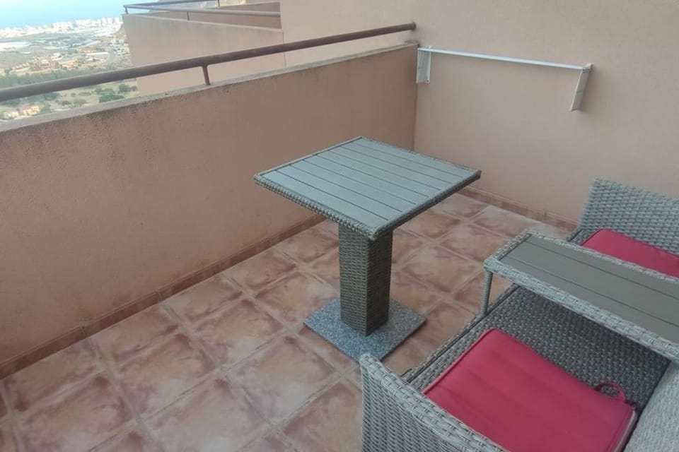 View (from property/room), Balcony/Terrace, Seating area