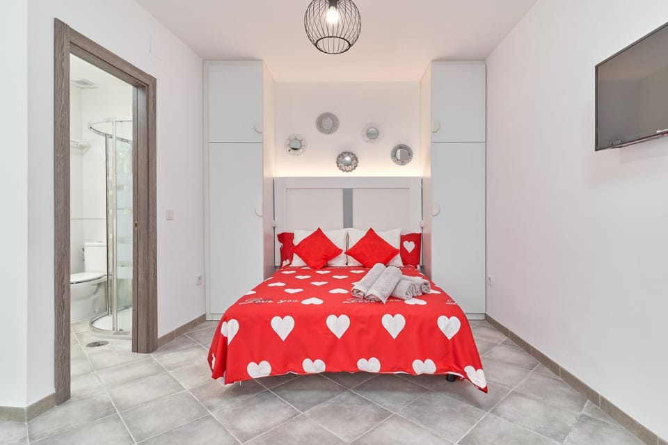 Bathroom, Living room