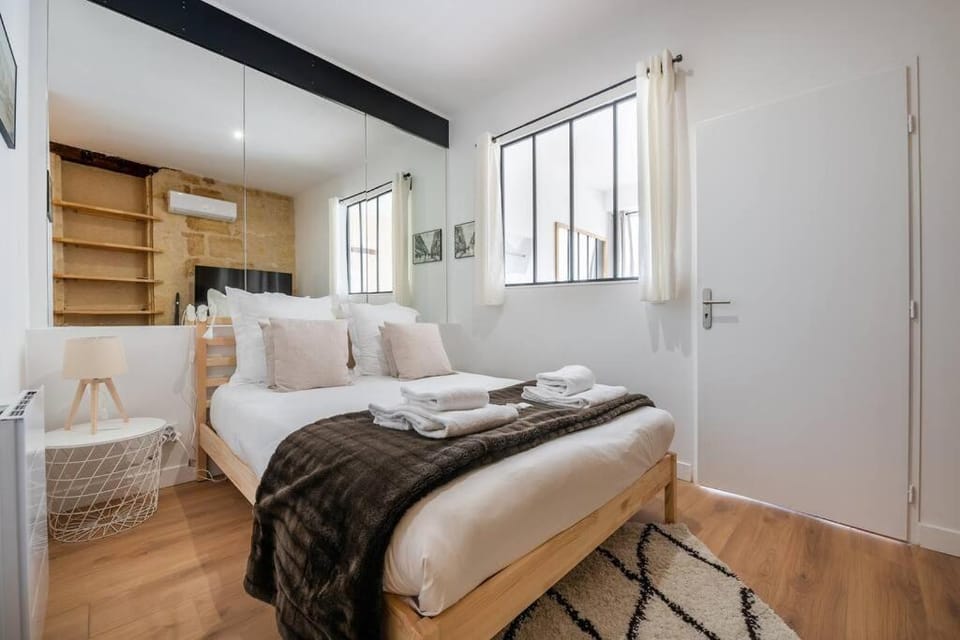 Le Bordeaux: Joli appartement climatisé proche gare Apartment in Bordeaux