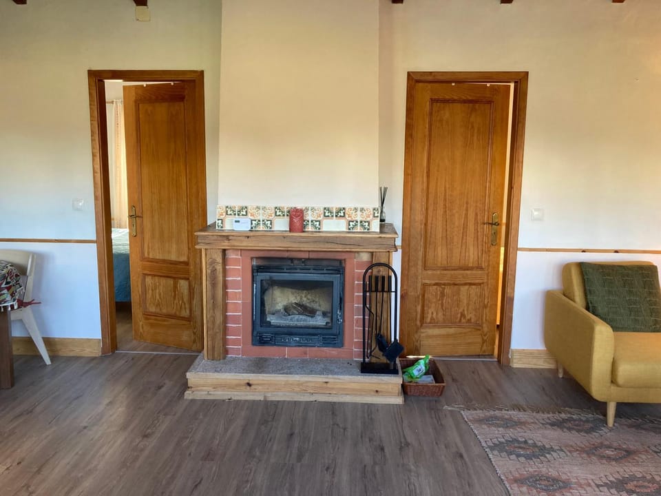 fireplace, flat iron
