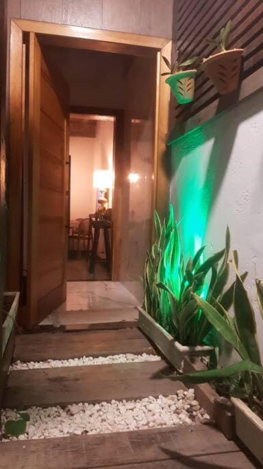 Facade/entrance, Night