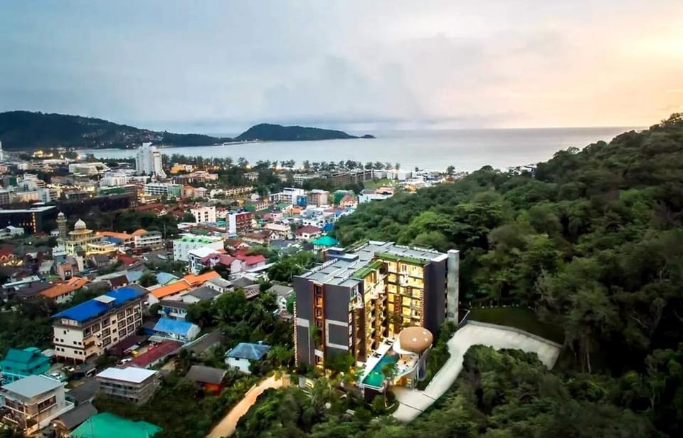 Private apartment at Emerald Terrace Apartment in Patong