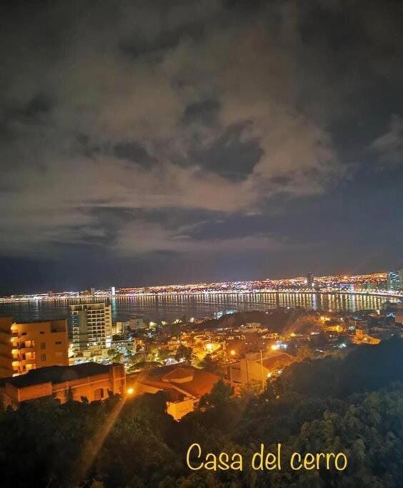 Night, Natural landscape, City view