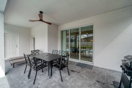Patio, BBQ facilities