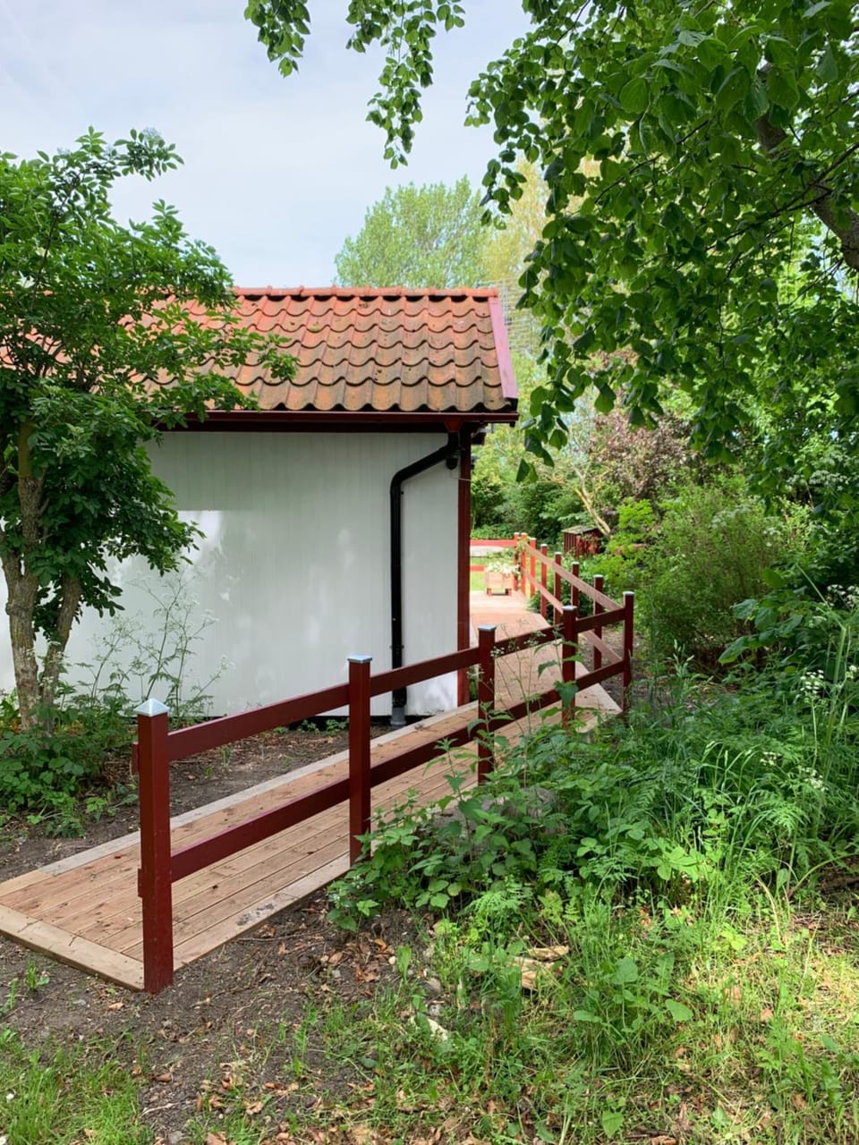 Property building, Garden