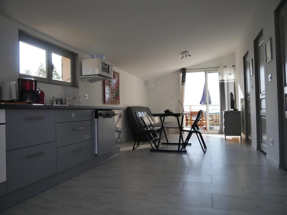 Kitchen or kitchenette, Dining area