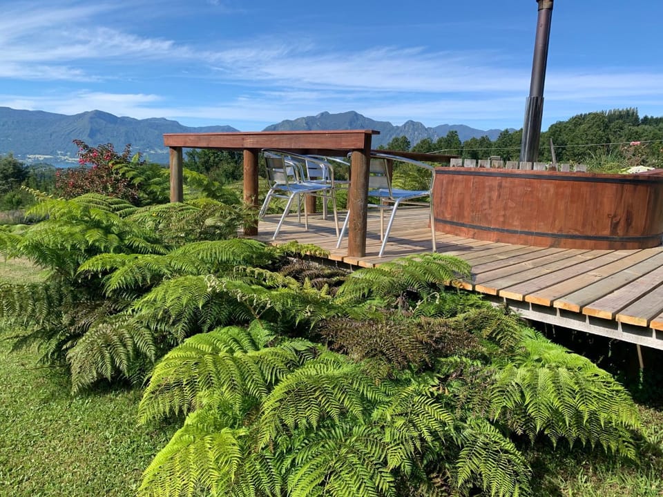 Natural landscape, Garden, Hot Tub