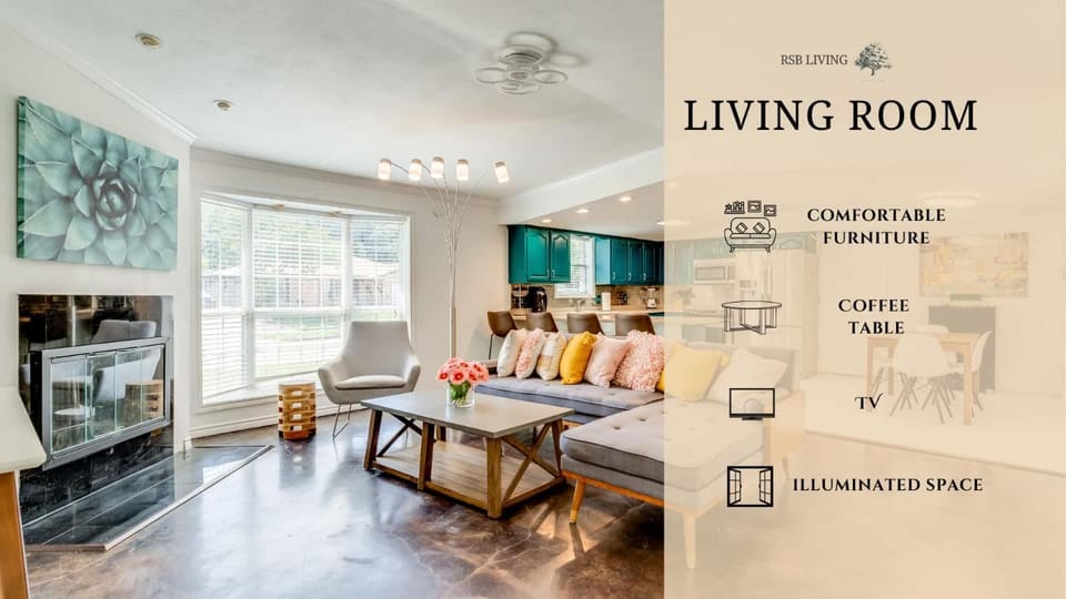 Serene 5BR 2BA Winter Home with Hot Tub & Fire Pit House in Irving