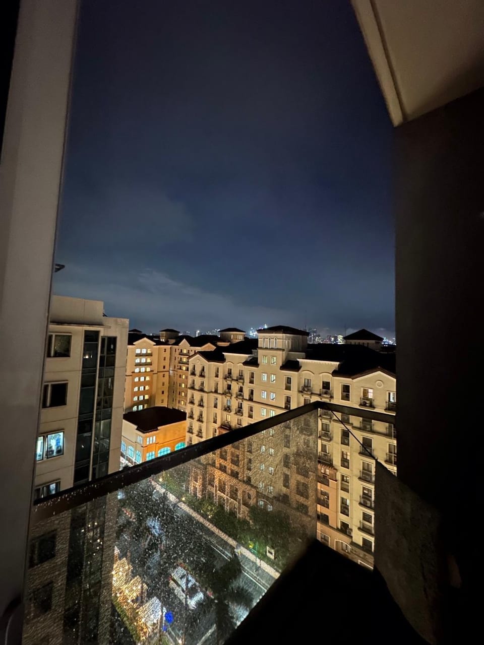 Property building, Night, City view