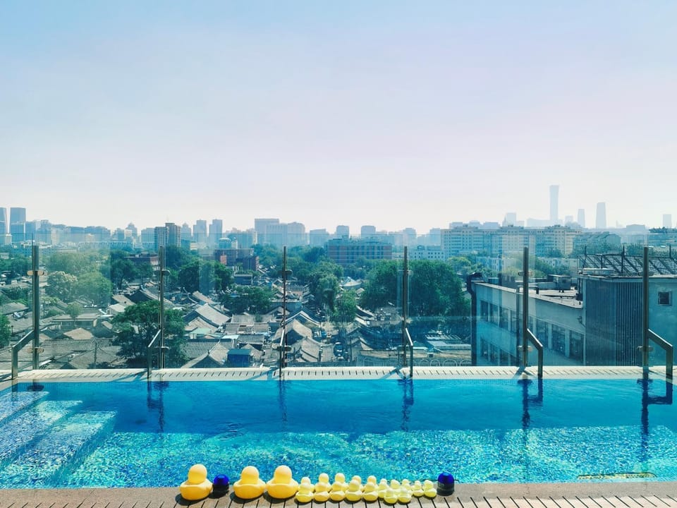 City view, Pool view, Swimming pool