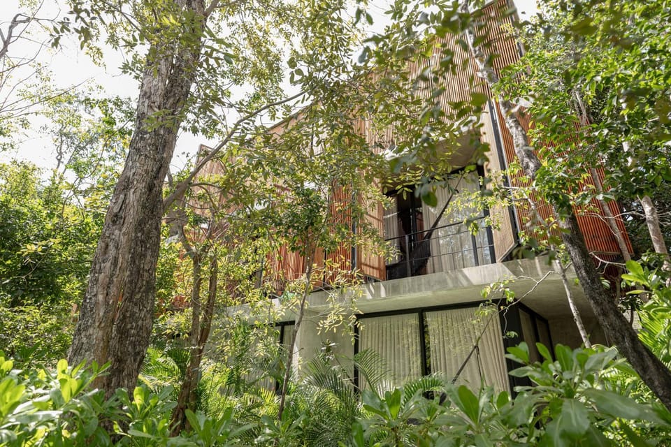 Property building, Garden