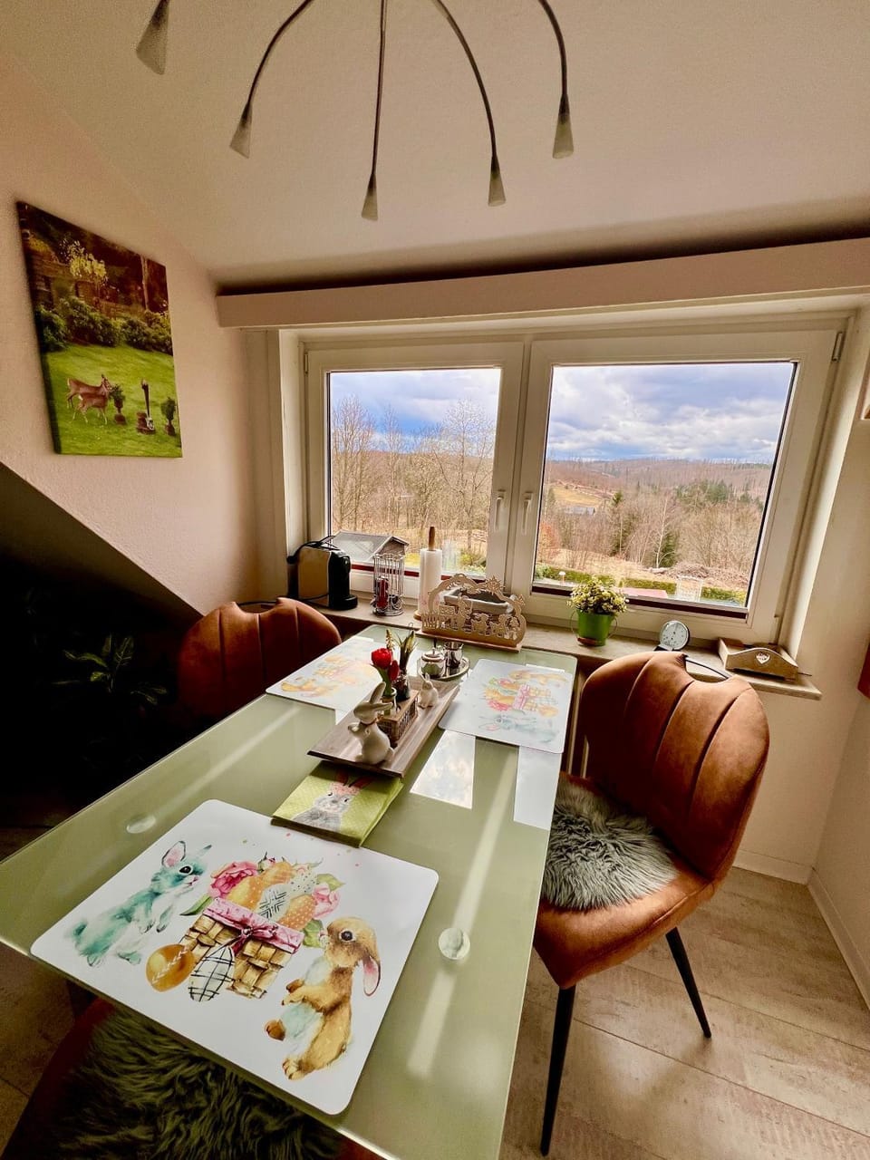Natural landscape, Living room, Seating area, Dining area