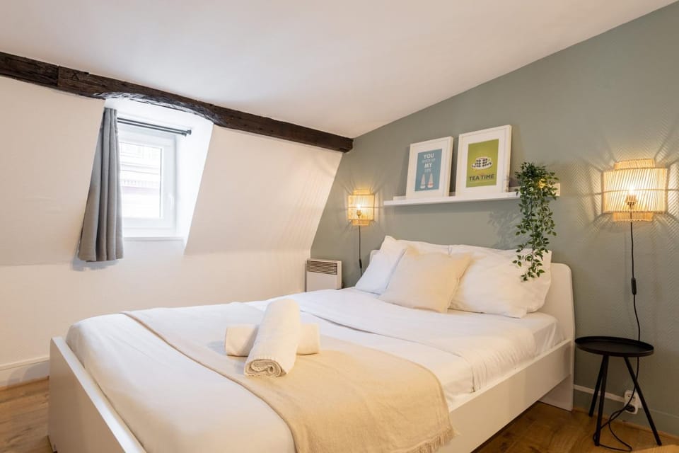 Grand-place & Vieux-Lille: Equipped duplex Apartment in Lille