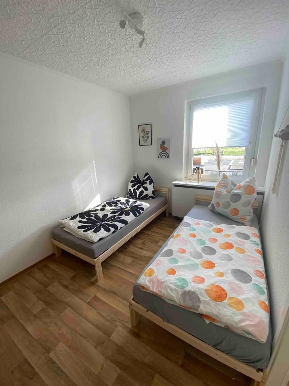 Property building, Living room, Bedroom
