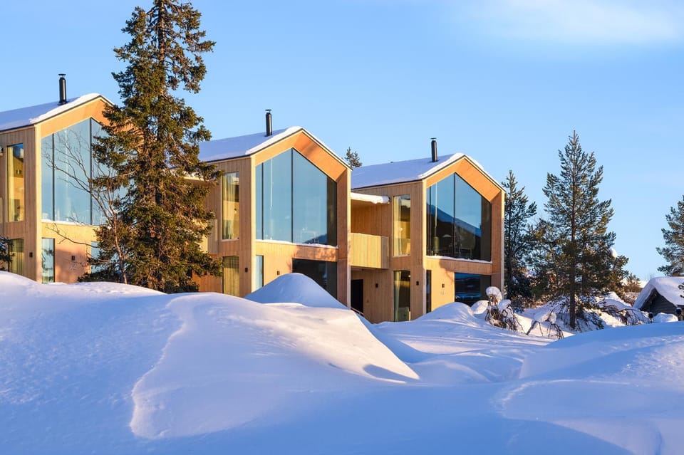 Property building, Day, Natural landscape, Winter